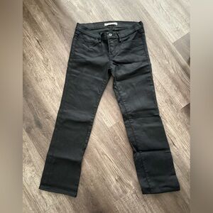 J Brand Women's Black straight leg  Jeans